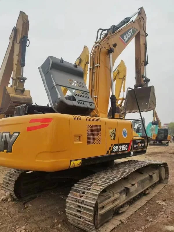 High-Quality Pre-Owned Sany 215 Crawler Excavator – 95% New Condition