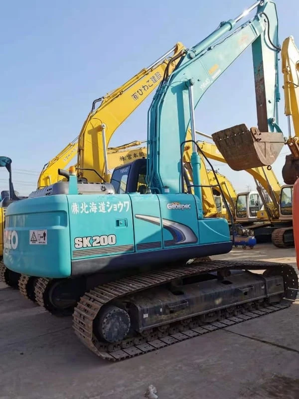 Gebrauchter Kobelco SK200 20 Tonnen Raupenbagger zu verkaufen in gutem Zustand