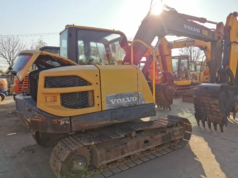 Second-Hand Volvo EC80 Small Crawler Excavator for Sale - Great Deals