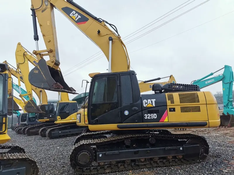 Used Cat 329 Japanese Crawler Excavator for Sale – Original Condition, Second-hand Heavy Equipment