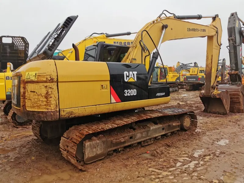 Hochwertiger gebrauchter Caterpillar Cat320 Bagger zu verkaufen