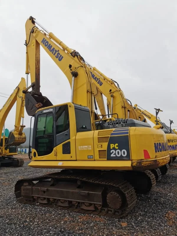 Used Komatsu PC200 Hydraulic Crawler Excavator for Sale - Original Medium Condition