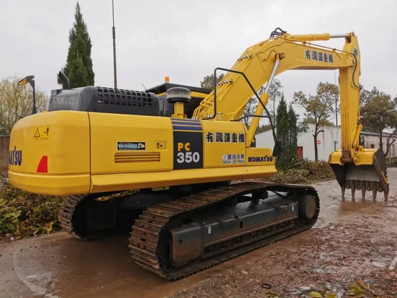 Used Komatsu PC350 35T Excavator - Original Construction Machinery in Good Condition