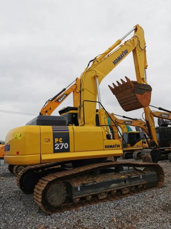 High-quality Used Komatsu PC270 Hydraulic Crawler Excavator in Excellent Condition
