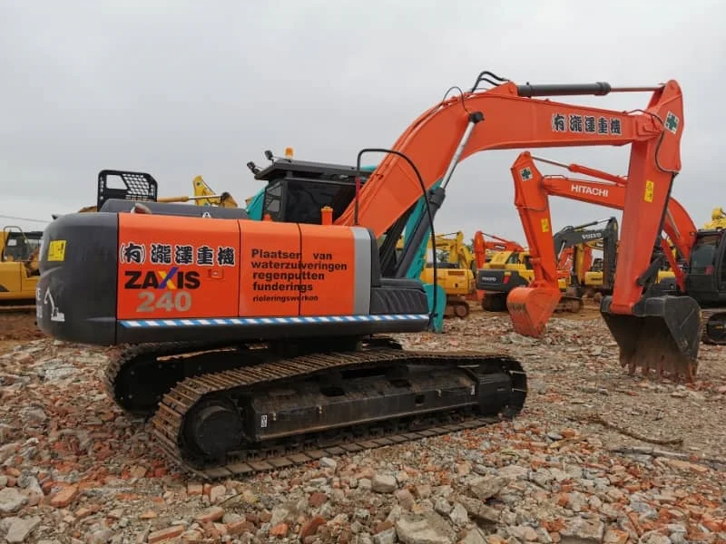 High-Quality Hitachi Zx230 Zx240 Hydraulic Excavators for Sale - Used Construction Equipment
