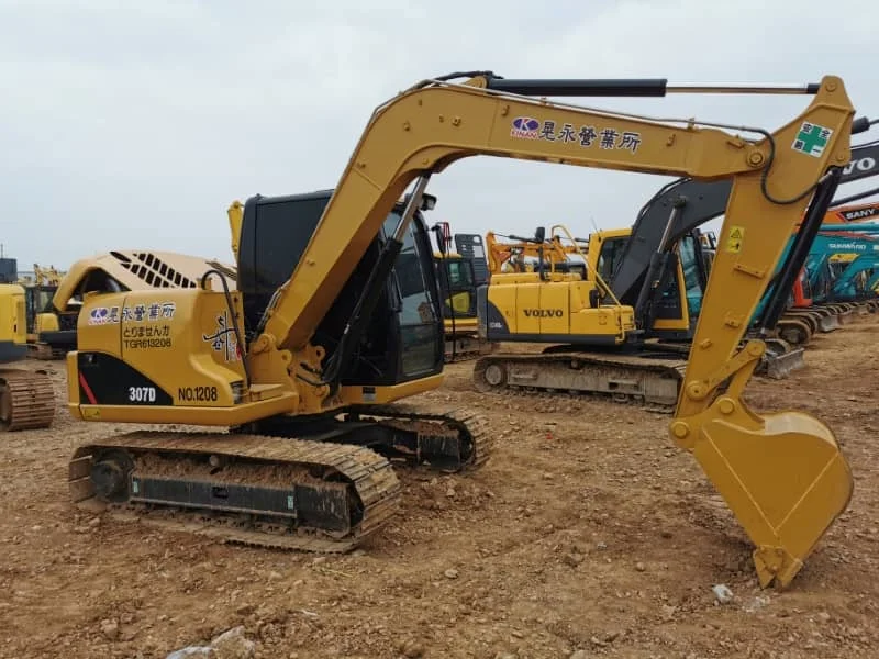 Hochwertiger 90%, neuer gebrauchter Raupenbagger Caterpillar 307 aus Japan zu verkaufen