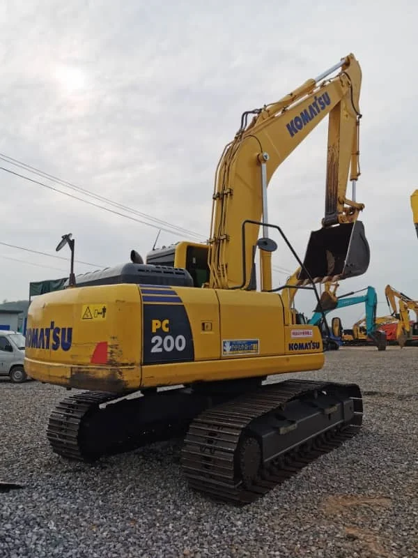 Gebrauchter Hydraulikbagger Komatsu PC200 – Gebrauchter mittelgroßer Bagger
