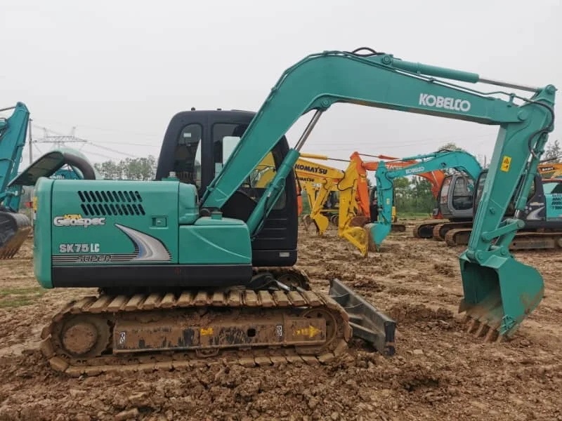 Kobelco SK75 7.5ton used excavator for sale - Secondhand digger available