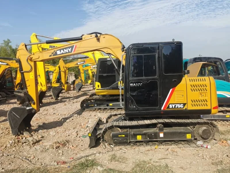 Buy Used Sany SY75C Crawler Excavator in Good Condition