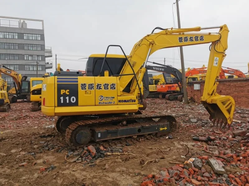 High-performance Pre-owned PC110 Hydraulic Excavator with User-Friendly Operation