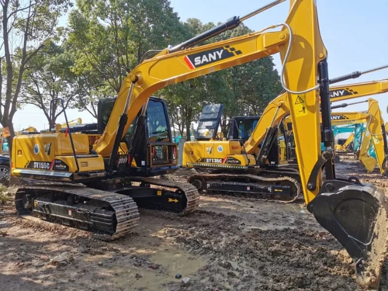 Affordable Pre-owned Sany 155 Crawler Excavator Available