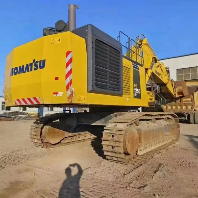 Gebrauchter Komatsu PC1250 125-Tonnen-Hydraulikbagger zu verkaufen - Supergroße Gebrauchtmaschinen