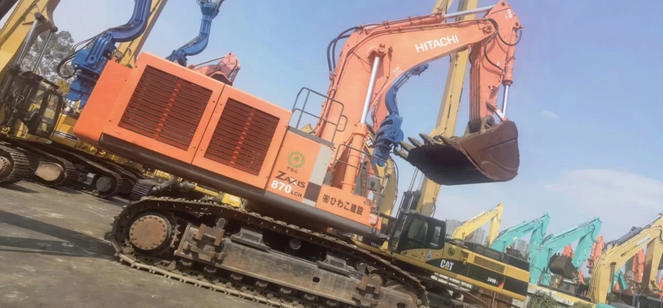 Pre-Owned Hitachi ZX870 Excavator - Reliable & High-Performance Equipment