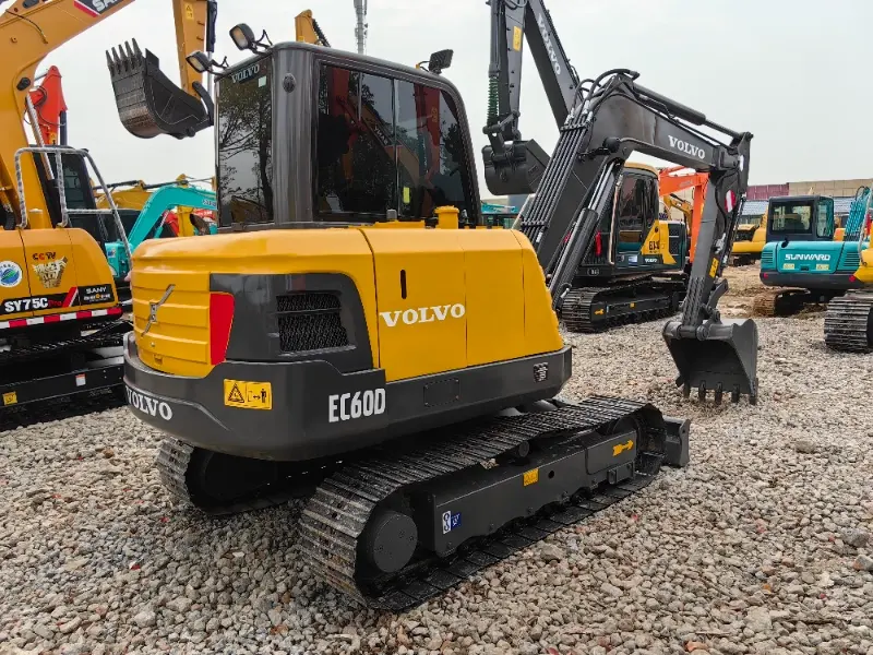 High-Quality Used Volvo EC60D Mini-Excavator in Excellent Condition