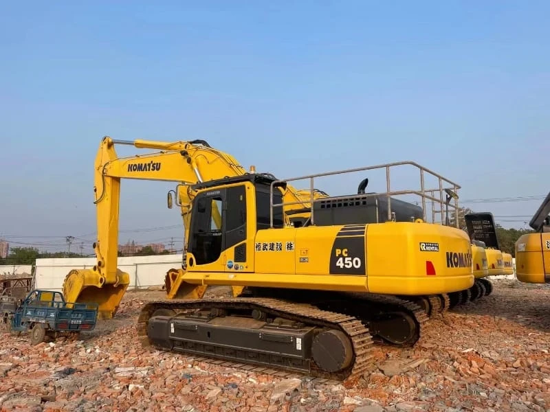 Pre-owned Komatsu PC450 Crawler Excavator for Sale - Large Heavy Duty Equipment