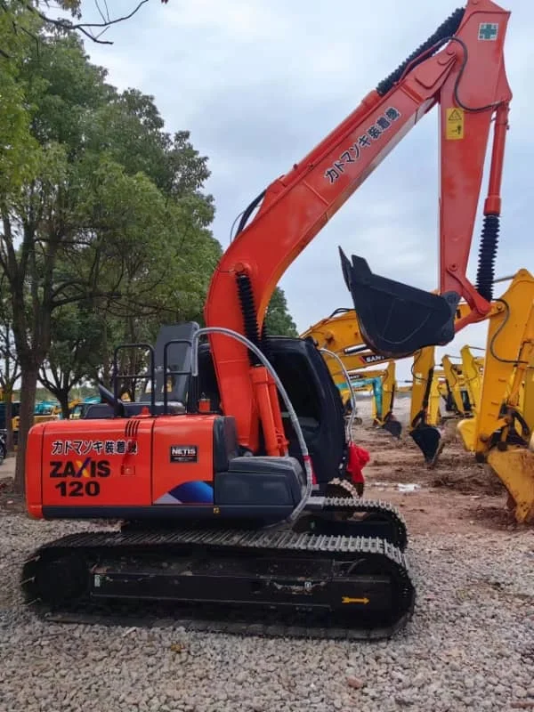 Used Hitachi ZX120 Crawler Excavator with High Power for Sale