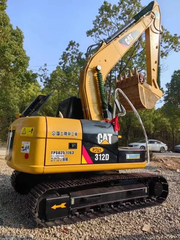 Second-hand Caterpillar 312 Crawler Excavator for Sale – Used Cat 312 Hydraulic Mining Excavator