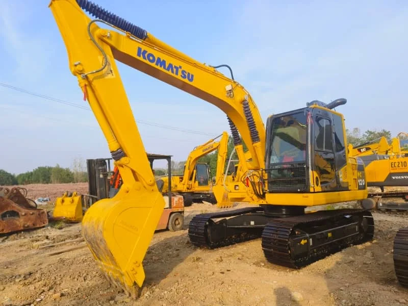 Gebrauchter hydraulischer Raupenbagger Komatsu PC120 zu verkaufen – günstiger Preis