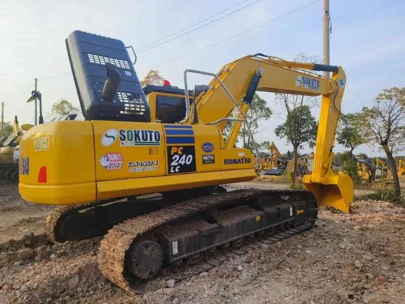 Used Komatsu PC240 Excavator for Sale | Stably Running Hydraulic Equipment