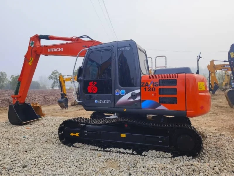 Achetez des pelles Hitachi ZX120 12 tonnes d'occasion à prix réduits.