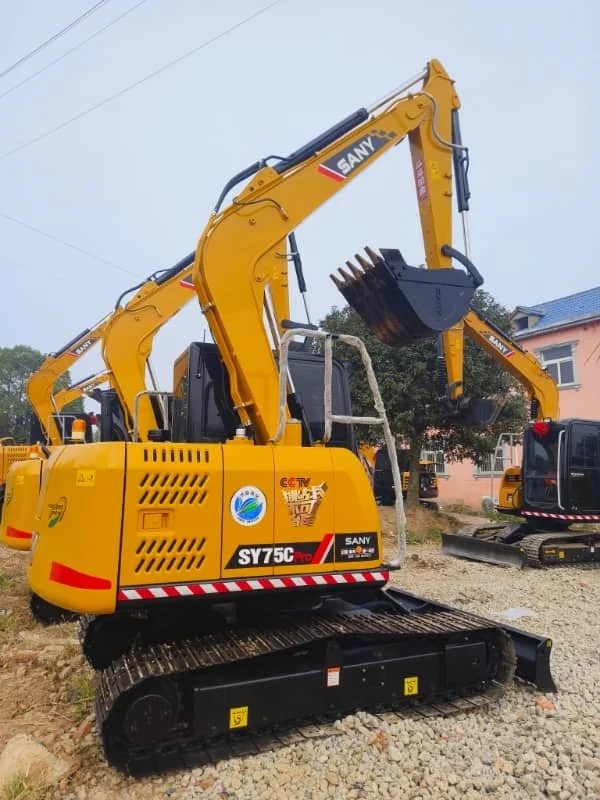 gebrauchter Sany SY75C Raupenbagger zu verkaufen