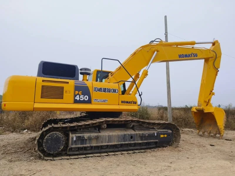 45-ton Komatsu PC450 Used Crawler Excavator for Sale | High-Quality Construction Equipment