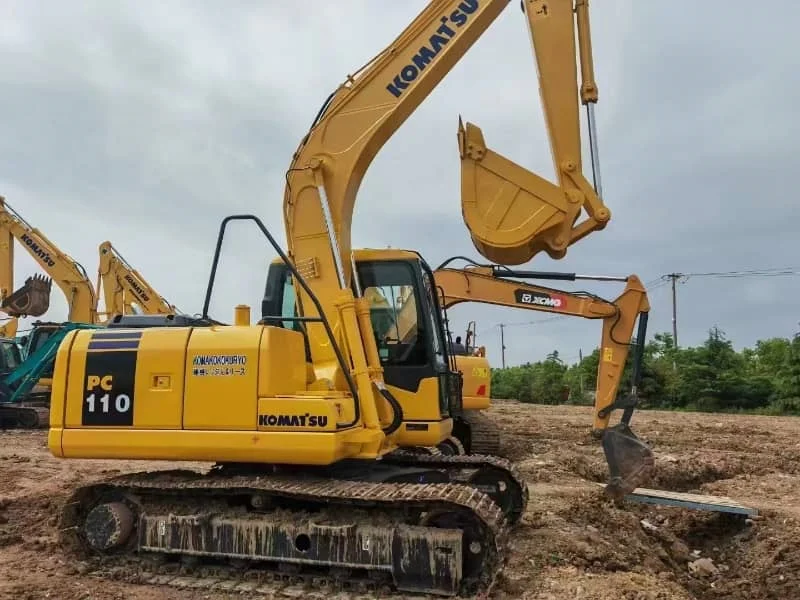 Gebrauchten Kettenbagger Komatsu PC110 kaufen – Hervorragender Zustand, günstiger Preis